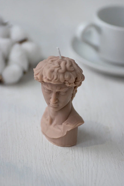 Свеча "Давид" Капучино