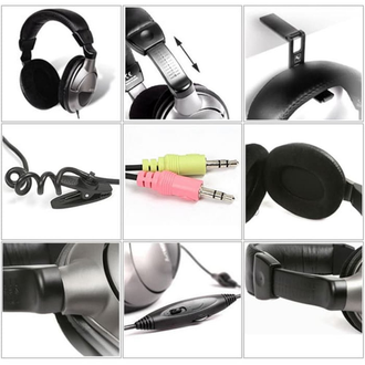 Наушники с микрофоном (гарнитура) A4Tech HS-800 (черные)