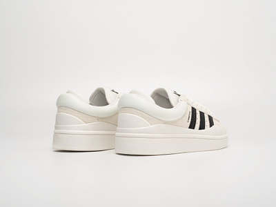 Bad Bunny x Adidas Originals Campus White Black Strips