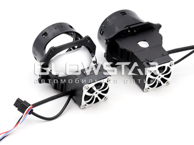 Билед модули Aozoom DLPD0601 (D3S/D4S) 2024 3.0 дюйма, 2 чипа, 5500K, 72W/80W, крепление 3R (комплект, 2шт)