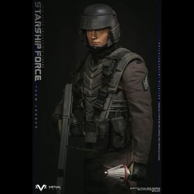 Джонни Рико (Каспер ван Дин, "Звездный десант") - Коллекционная ФИГУРКА 1/6 scale Starship Force-Team Leader (VM037) - VTS TOYS