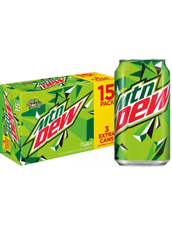 Газированный напиток Маунтин Дью Оригинал 355мл