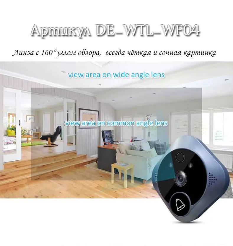 WiFi видеодомофон 