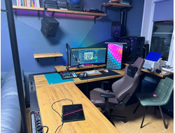 Столешница из массива дерева проект №468