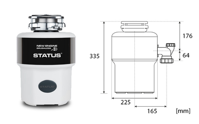 Измельчитель пищевых отходов 	 STATUS® Next 400