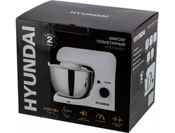 Миксер планетарный Hyundai HYM-S4451 1000Вт белый/черный