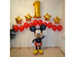 фотозона "привет, Микки"