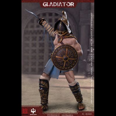 Фракиец, римский гладиатор - Коллекционная ФИГУРКА 1/6 Imperial Army Hunting Ground Fighter Hoplomachus (HH18033) - HHMODEL x HAOYUTOYS