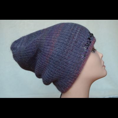 Шапка носок сиреневая Vizio Италия 6186