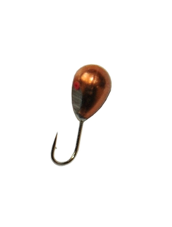 Мормышка Тульская КАПЛЯ d-5,0 Медь (вес 1,59гр.) (уп-ка 5шт.)