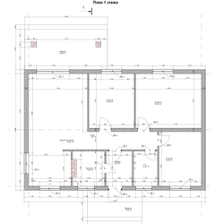 Одноэтажный дом с тремя спальнями 99м² (S87)