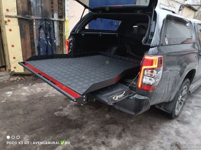 Выкатная платформа универсальная для среднеразмерных пикапов, производствво