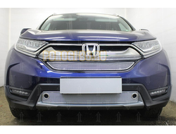 Защита радиатора Honda CR-V V 2016- chrome низ PREMIUM