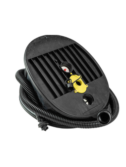 Насос ножной, объем 7л двухкамерный, (Давление: объем камеры низкого давления, 5,5л 400 mbar. Объем камеры высокого давления 1,5л, 800 mbar, дл. шланага 1,8м)