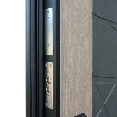 Стальная дверь   Слэб. Заказная модель.