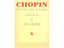 Chopin, Frédéric Studies for piano