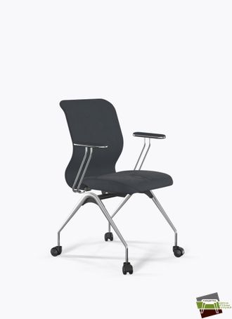 Кресло ErgoLife Sit 8 Mr4-4T - Velour(Vivaldi) /Uh00/Wh12/T4mV-c(F3.1c/F53.W02) (Темно-серый)