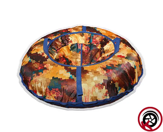 Тюбинг ватрушка 85 см Осень