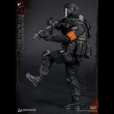 Спецназ ФСБ "Альфа" - Коллекционная ФИГУРКА 1/6 scale RUSSIAN SPETSNAZ FSB ALPHA GROUP (78064) - DAMTOYS