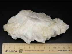 Кварц молочный, Кальцит, друза, Россия, Дальнегорск (133*80*36 мм, 282 г) №26032