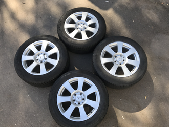 17" кованые диски Mercedes 7 Spoke W221