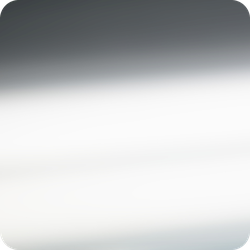 Бордюр-вставка разделительный профиль Лука ПП 01-10НСМ(304).2700.001 Матовый серебро