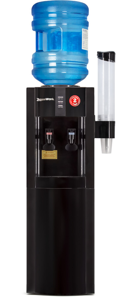 Aqua Work 16-LR черный, с нагревом и компрессорным охлаждением