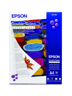 Матовая фотобумага для струйной печати EPSON s041569, А4, 178г/кв.м (50 листов)