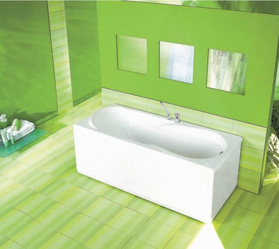 Акриловая ванна SANTEK КАЛЕДОНИЯ 170х75 каркас, слив-перелив