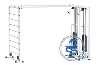 Кинезотренажер Реабилитационный комплекс со шведской стенкой (стек 2*100 кг)