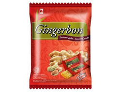 Имбирные конфеты с Арахисом Gingerbon PEANUT BUTTER  Candy, 125 гр