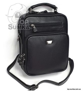 Кожаная мужская сумка Wanlima VIP 50013700122 black