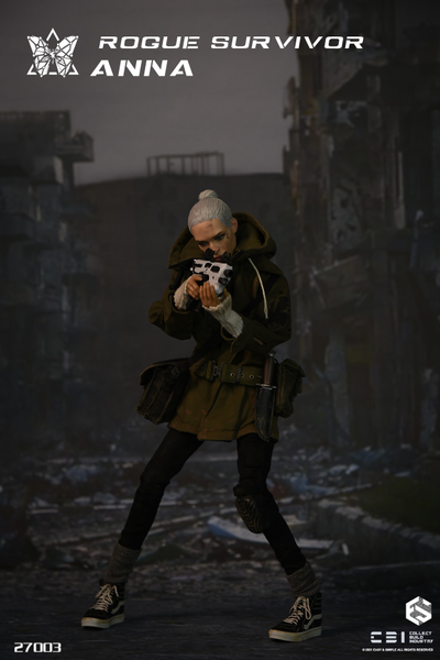 Бродяга Анна - Коллекционная ФИГУРКА 1/6 Rogue Survivor Anna (27003) - CBI x Easy&Simple