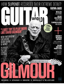 Guitar World Magazine December 2024 David Gilmour Cover, Иностранные журналы, Intpressshop