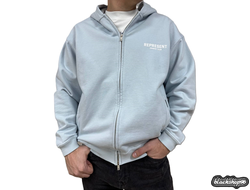 Худи Zip Represent Blue (S, M, L, XL)