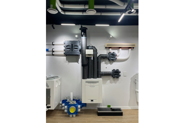 Приточно-вытяжная вентиляция Blizzard Lufttechnik в шоу-руме 