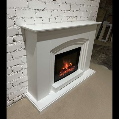 Электрокамин Бирмингем WT с очагом Sparta 25.5 LED