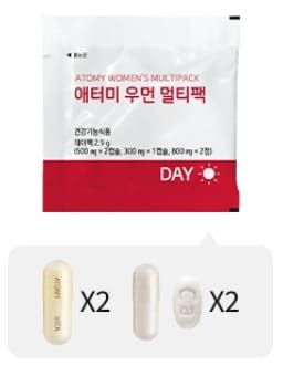 Нутриенты и состав женских витаминов Атоми