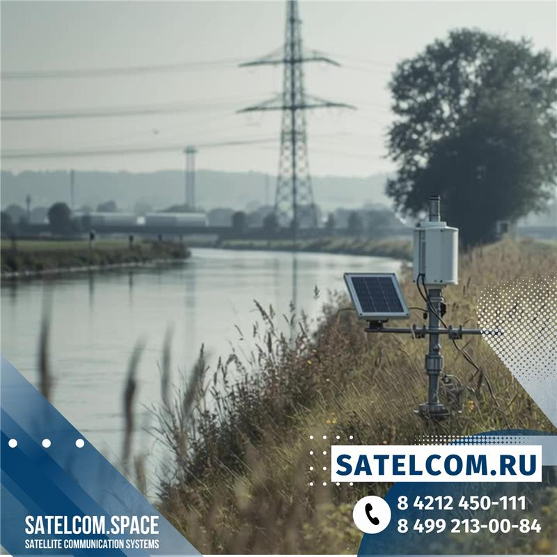 спутниковый интернет для мониторинга инфраструктур