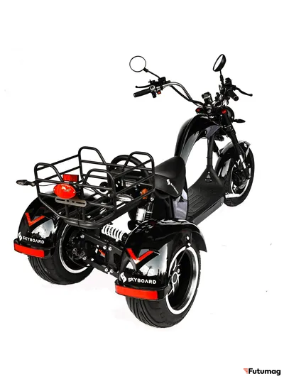 Электроскутер citycoco Skyboard Trike Chopper