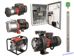 Насосы, шкафы управления