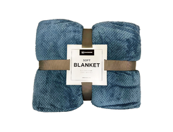 Плед Omoikiri, синий