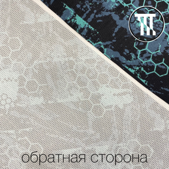 Сетка-стрейч "Спорт" принт Киберграфика