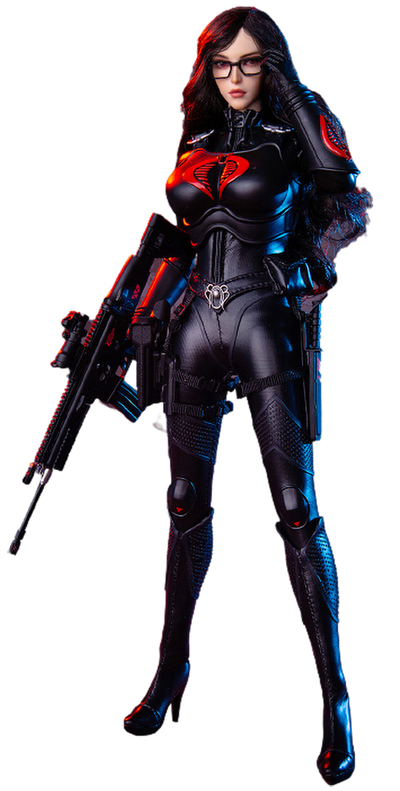 Баронесса  (G.I.Joe Series)  - Коллекционная ФИГУРКА 1/6 scale Cobrа Baroness (GD97009) - GDTOYS