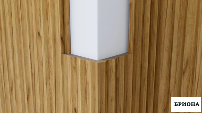 ПАНЕЛЬ СТЕНОВАЯ РЕЕЧНАЯ  С1100  2800X116X15.5 РИФ