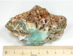 Хризопраз, необработанный образец, Казахстан (72*50*37 мм, 90 г) №29867