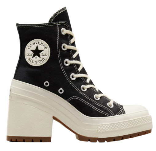 Converse Chuck 70 De Luxe Heel Black Egret