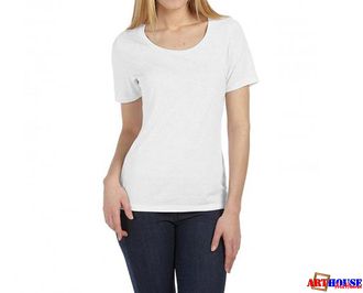 Футболка "Classic" Сэндвич, женская, белый