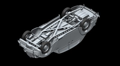 Сборная модель: (ICM 24023) Германский пассажирский автомобиль Admiral седан