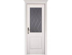 Дверь Элегия структур. БЕЛАЯ ЭМАЛЬ